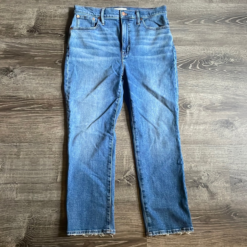 Madewell slim-demi bootcut jeans